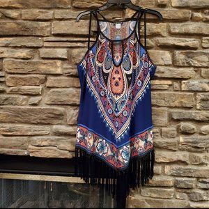 FRINGED VENUS TOP/ TUNIC